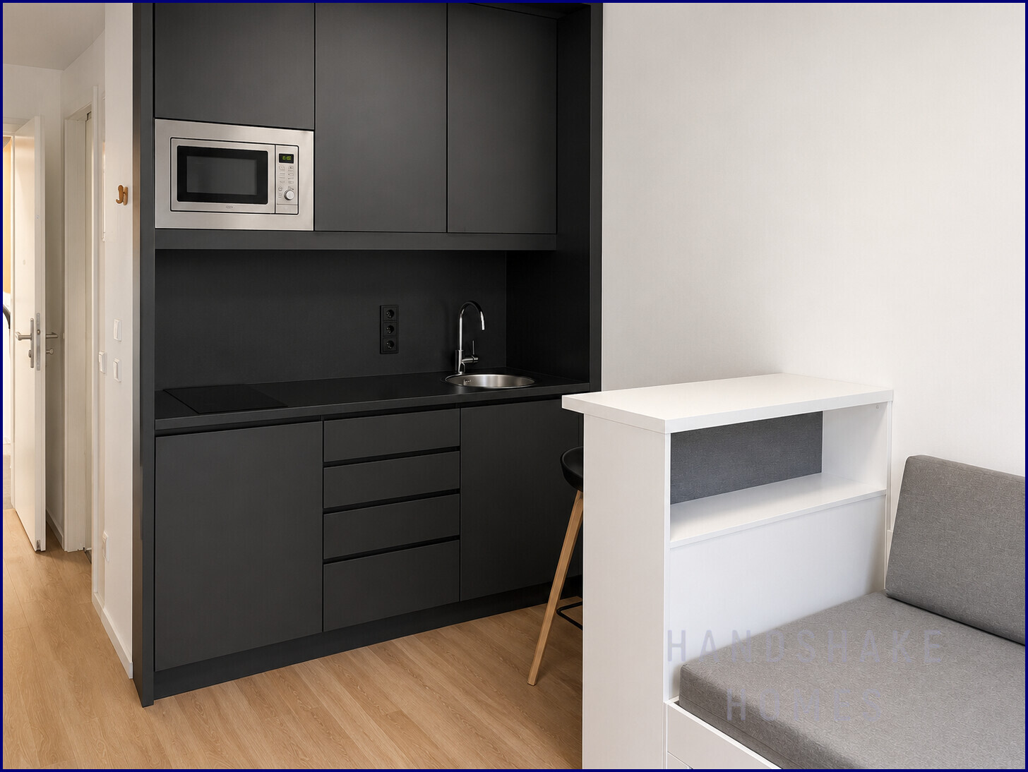 Campus Viva - Neuwertiges Studenten Appartement m. Stellplatz Nähe Olympiapark Vorschau 3
