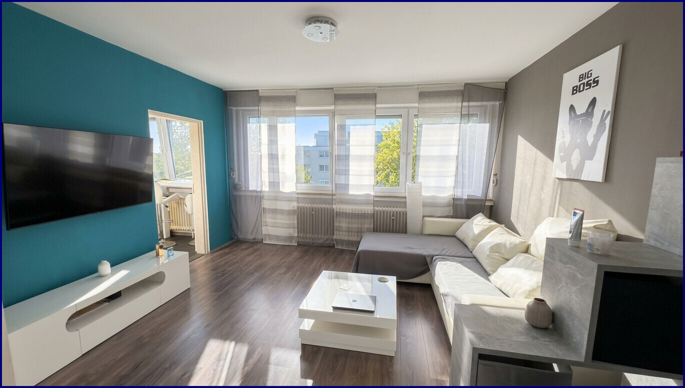 Gepflegtes, gut geschnittenes 1-Zimmer-Appartement in Garching Vorschau 3